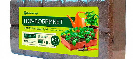 БМ Почвобрикет Крепкая рассада 10 л