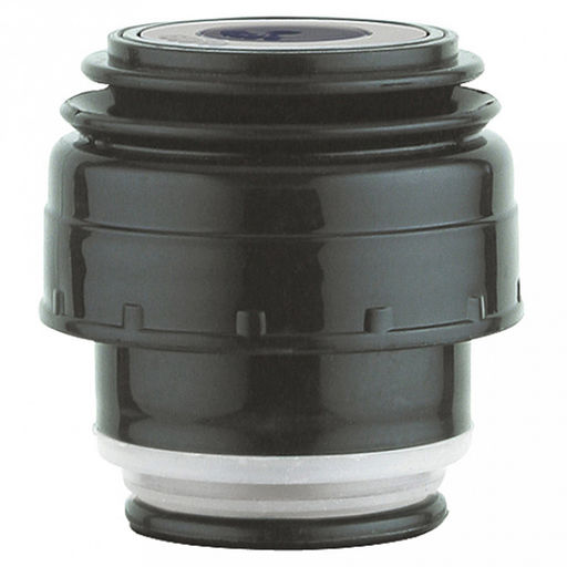 Термос из нержавеющей стали с узкой горловиной 1л "Лестер" д8,7см, h31,4см, горло д5,1см, кнопочный механизм, автостоппер, защита от проливания, завинчивающаяся крышка-стакан, силиконовый протектор, покрытие - салатовый глянец, чехол из экокожи серый