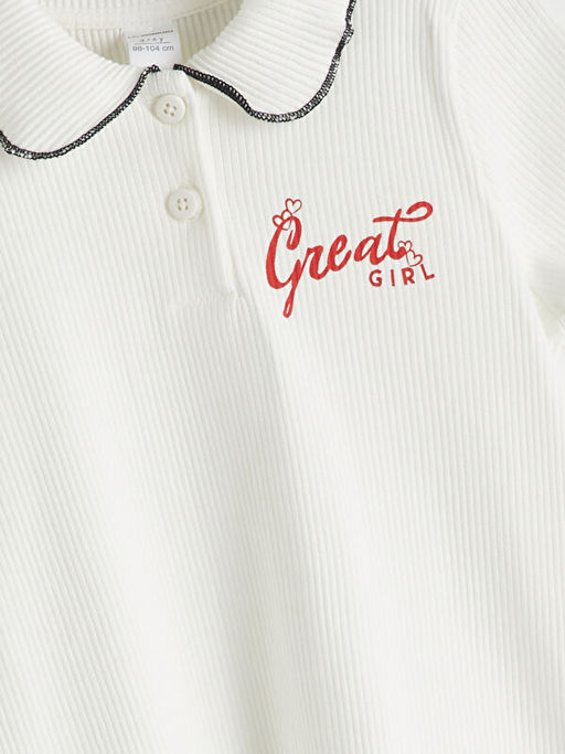 Polo Yaka K?z ?ocuk Ka?korse Elbise