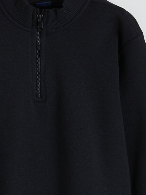 Dik Yaka Erkek ?ocuk Sweatshirt