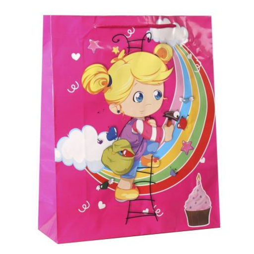 Цена за 12 шт. Пакет подарочный 26x32x9см / 470-1 /уп 12/960/ микс - Галеонтрейд фото 5