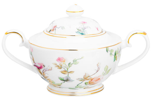 Сахарница 370 мл 17,5*11*10 см Певчие птички NEW BONE CHINA - Elan gallery фото 5