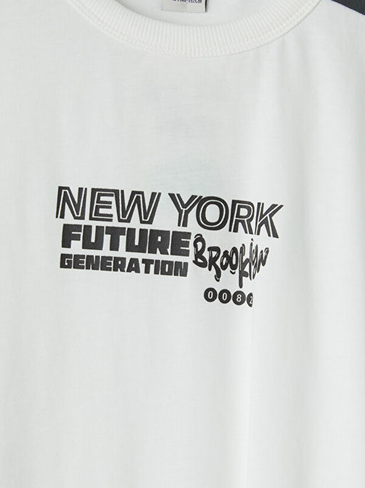 New York Bask?l? Erkek ?ocuk Ti??rt