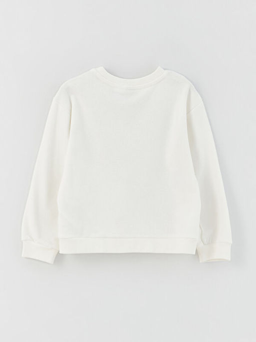 Bisiklet Yaka Minnie Mouse ve Daisy Duck Bask?l? Uzun Kollu K?z ?ocuk Sweatshirt - Waikiki фото 3