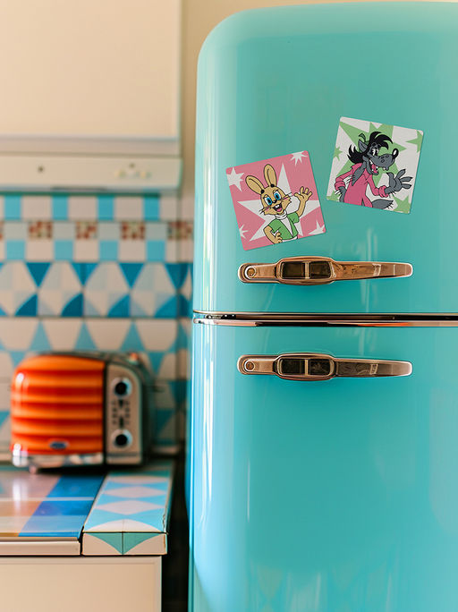 ФРЕЯ CMF-PNBM-009 Набор для раскрашивания по номерам (на магните) 9 х 9 см Ну, погоди! Заяц и Волк