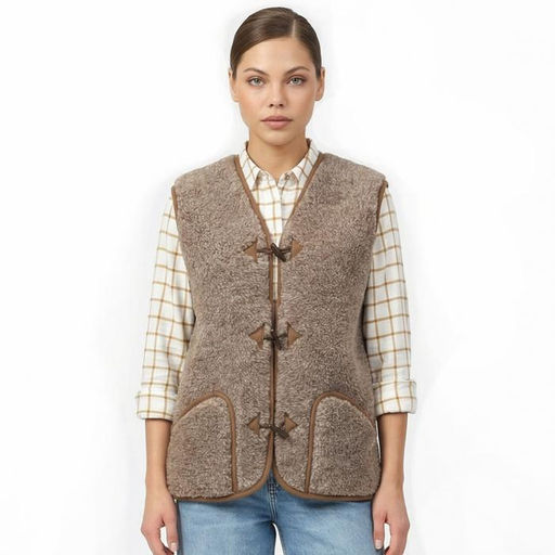 Жилет арт.1212-02/пуг. КЛАССИКА Марроне
