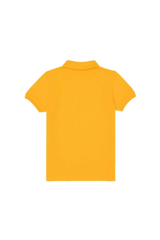 Оранжевая базовая футболка для мальчика - U.s. polo assn фото 3