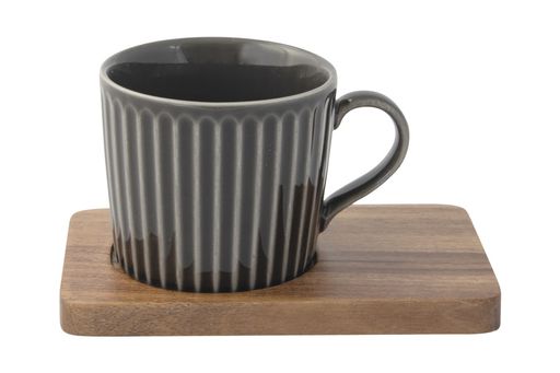 Набор чашек Время отдыха, серая, свентло-серая, темно-серая, белая, 0,11 л, 4 шт - Easy life фото 4