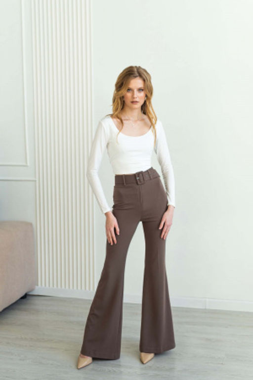 Брюки Шарлотта (капучино) - Nadi bordo фото 9