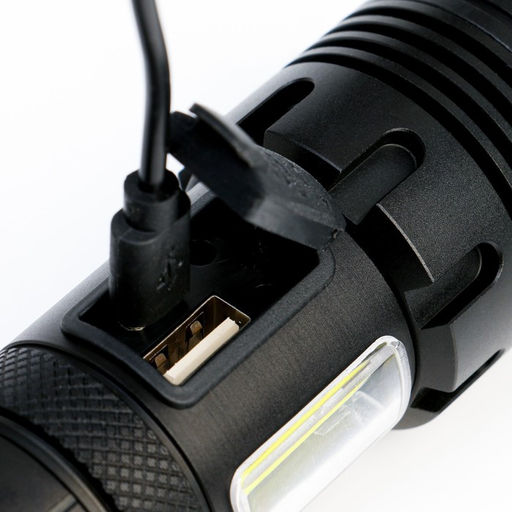 Фонарь ручной аккумуляторный Р70, 20 Вт, 2000 мАч, USB для телефона, zoom, индикатор заряда - Simaland фото 3