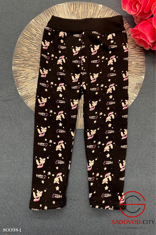 Лосины хлопковые с начесом