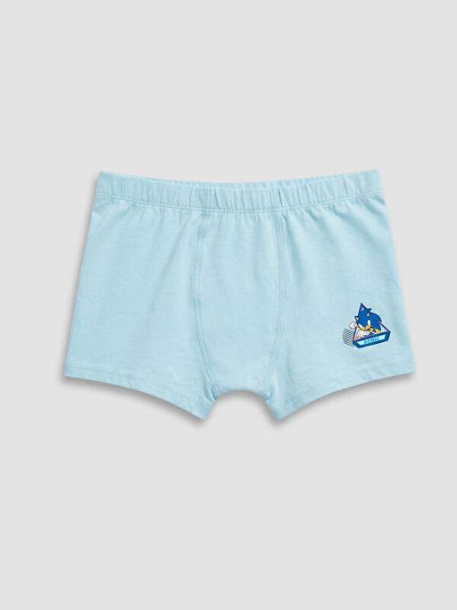 Sonic Bask?l? Erkek ?ocuk Boxer 3l? - Waikiki фото 2