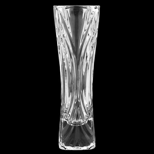 Ваза стеклянная для цветов "Бутоньерка" 150мл, 5,5х5,5х17см, основание 4,2х4,2см, в коробке, "Дели Гласс (Deli Glass)" (Китай)