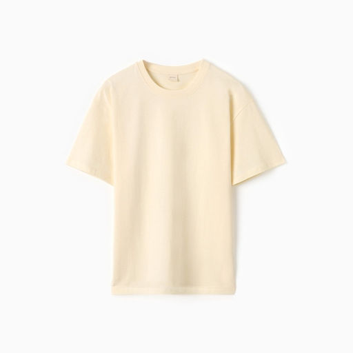 Футболка мужская MINAKU, цвет молочный, размер 42-44