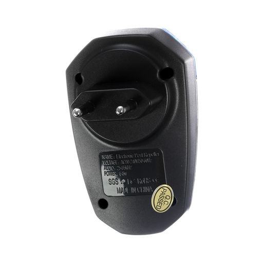 Отпугиватель насекомых и грызунов LRI-54, ультразвуковой, 120 м², от сети, чёрный