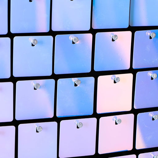 Панель с пайетками для фотозоны 30*30см индиго - Simaland фото 3