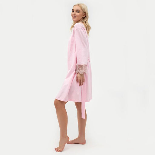 Комплект домашний женский (халат, сорочка) KAFTAN, размер 48-50, розовый