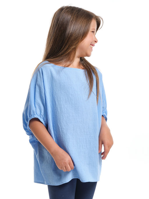 Блузка для девочки подростка UD 7966 голубой - Mini maxi фото 2