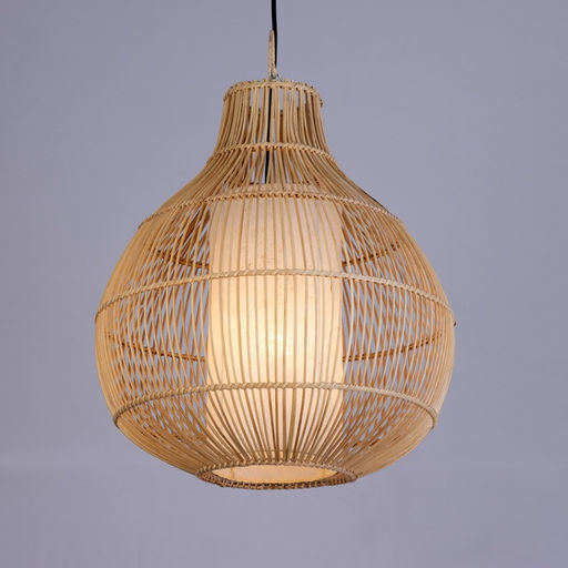 Светильник потолочный из ротанга «Диан», 1×120 Вт, Е27, 40×40×50 см