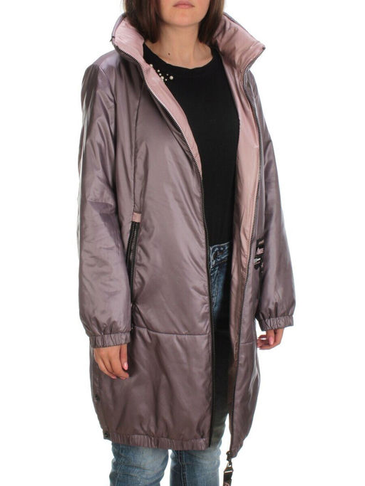 ZW-2157-C VIOLET Куртка демисезонная женская (120 гр. синтепон) - Фабричный китай фото 8