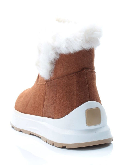 10-M7 BROWN Ботинки зимние женские - No name фото 6