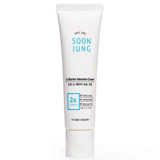 Крем для лица восстанавливающий и увлажняющий - Soon Jung 2X Barrier Intensive Cream, 60 мл