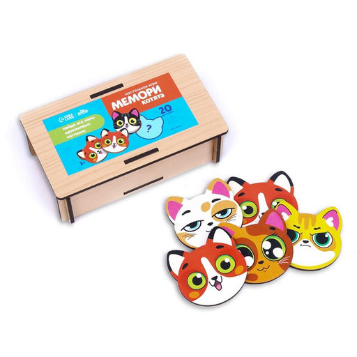 Мемори Котята - Лесная мастерская фото 2