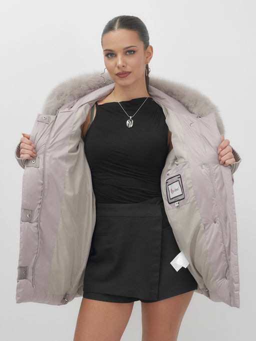 Куртка зимняя с мехом Бренд: Visdeer  фото 7