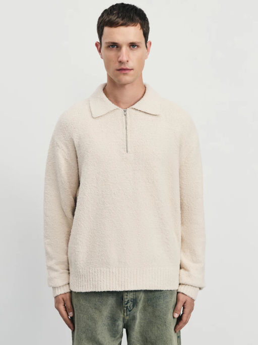 Джемпер relax fit на молнии / Zarina