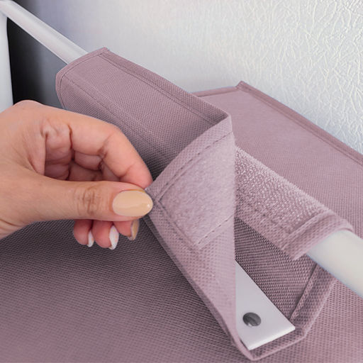 VAL BL-HS4 Кофр подвесной для хранения, 4 секции, 30*30*84 см, BOTANIC LILAC, шт