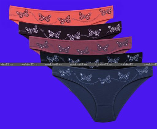 Цена за 5 шт. Трусы женские Турция арт. 17747 M (42-44) - For you фото 2