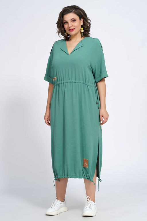 Платье ALANI 2341 бирюза