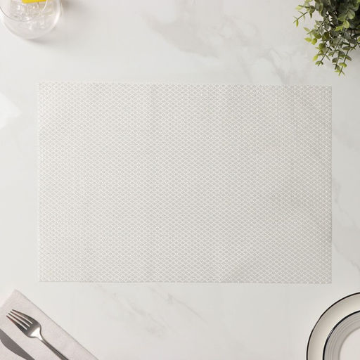 Набор салфеток сервировочных Доляна Star, 4 шт, 4530 см, цвет белый  фото 5