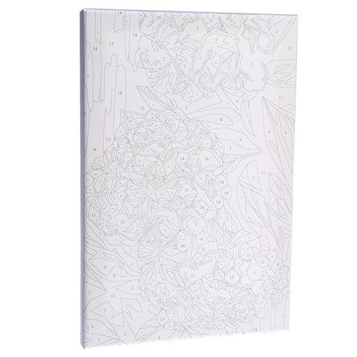 Картина по номерам на холсте с подрамником Гортензии, 20х30 см - Школа талантов фото 2