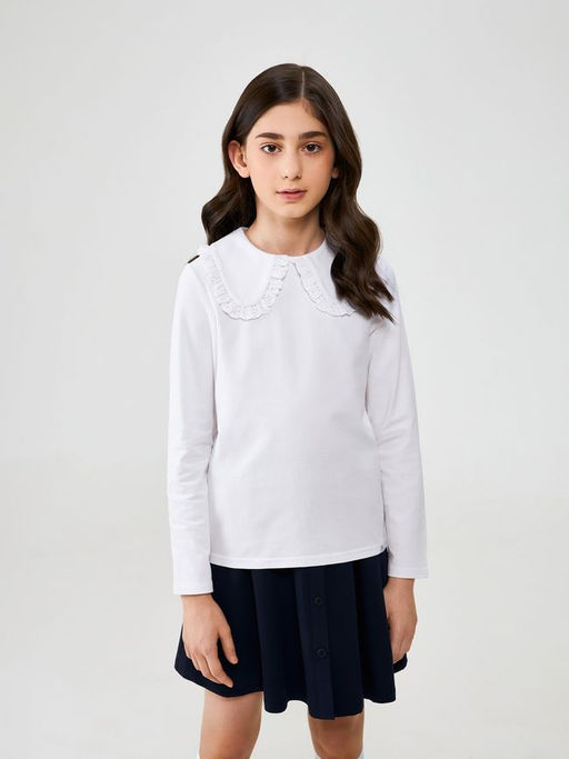 ACOOLA / Блузка детская для девочек Bradley белоснежный