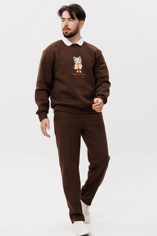 Джемпер GO M4091/23-03.176-182 коричневый - Pirs фото 3