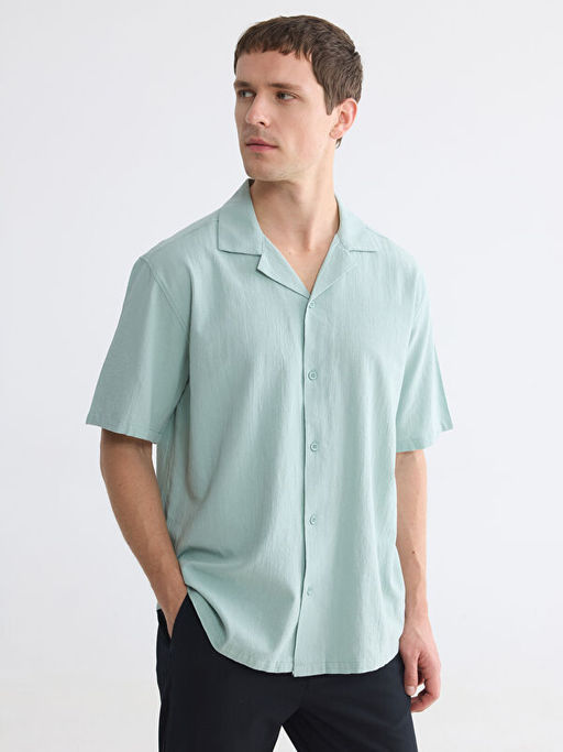 Regular Fit Erkek Dokulu G?mlek