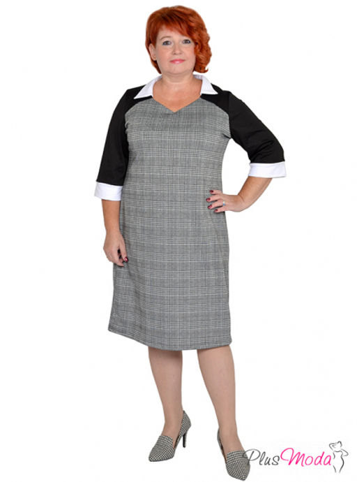 Платье Модель №1361 размеры 44-84 - Plusmoda фото 6