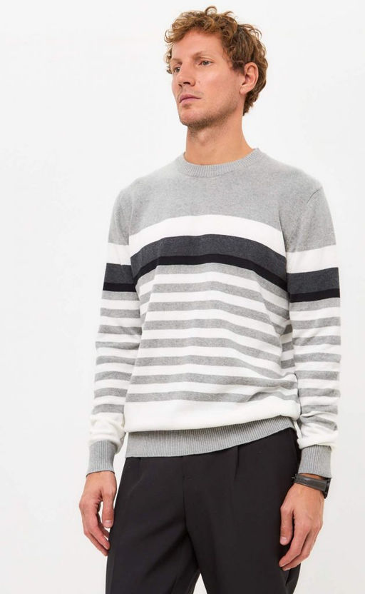 Джемпер F421-1549 grey melange - Fine joyce фото 9