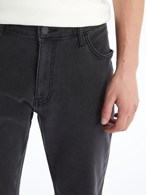 750 Slim Fit ??i Polarl? K??l?k Erkek Jean Pantolon
