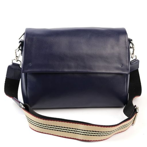 Женская кожаная сумка 85749 Блу - Sergio valentini фото 2