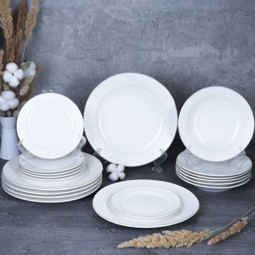 Столовый набор 18 предметов / M-18 /уп 2/ - Галеонтрейд фото 2