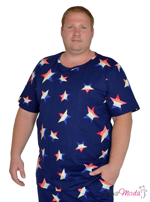 Футболка Модель №1309 размеры 44-84 - Plusmoda фото 2