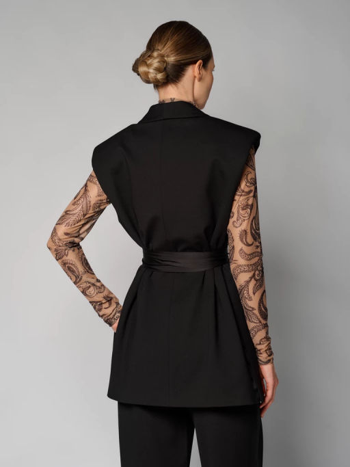 Жилет женский 12411-44021 black - Eleganzza фото 14