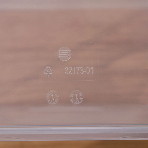 Контейнер для хранения без крышки ROLLY, 10.6 л, 16.8×30.5×24.2 см, прозрачный