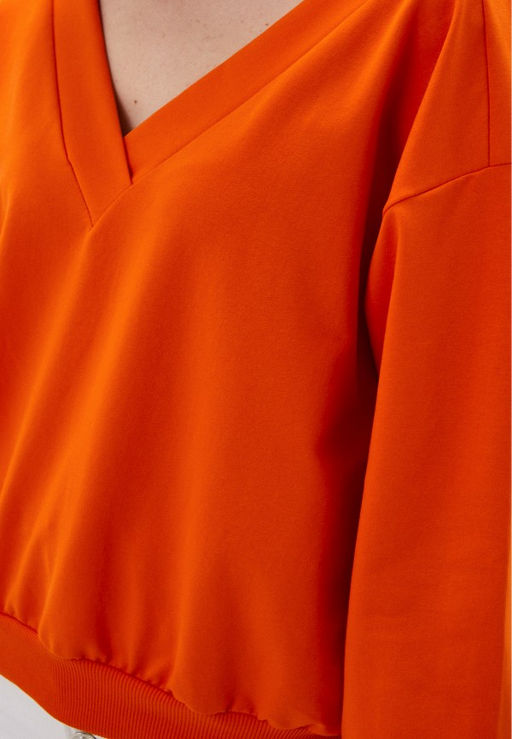 Толстовка апельсинового оттенка - Deseo фото 8