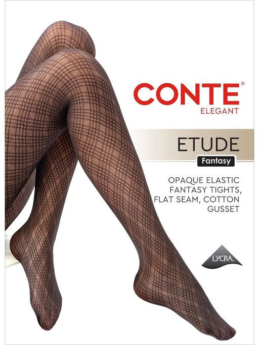 Колготки женские Conte Fantasy ETUDE (24/1) - nero