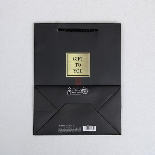 Цена за 2 шт. Пакет подарочный ламинированный, упаковка, «Gift to you», MS 18×23×10 см