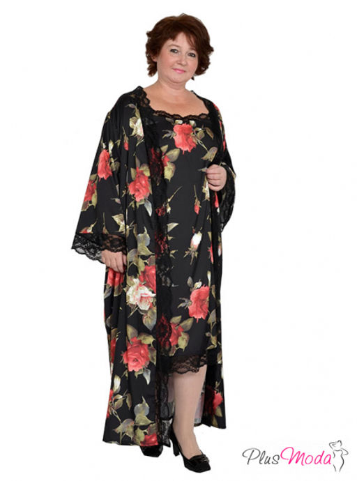 Халат Модель №751 размеры 44-84 - Plusmoda фото 9