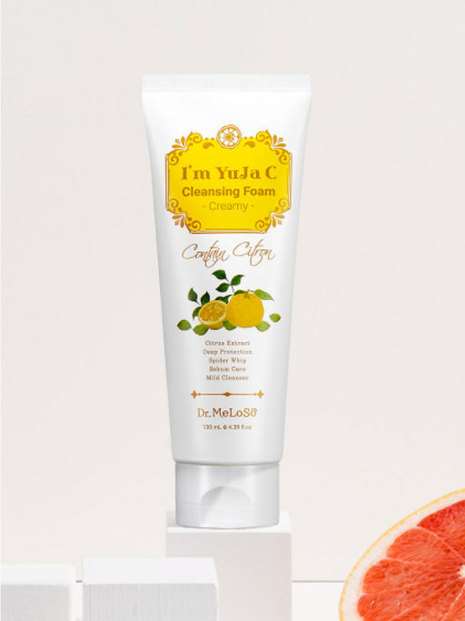 Dr.MeLoSo Пенка для умывания лица с витамином C / Im YuJa C Cleansing Foam Creamy, 130 мл